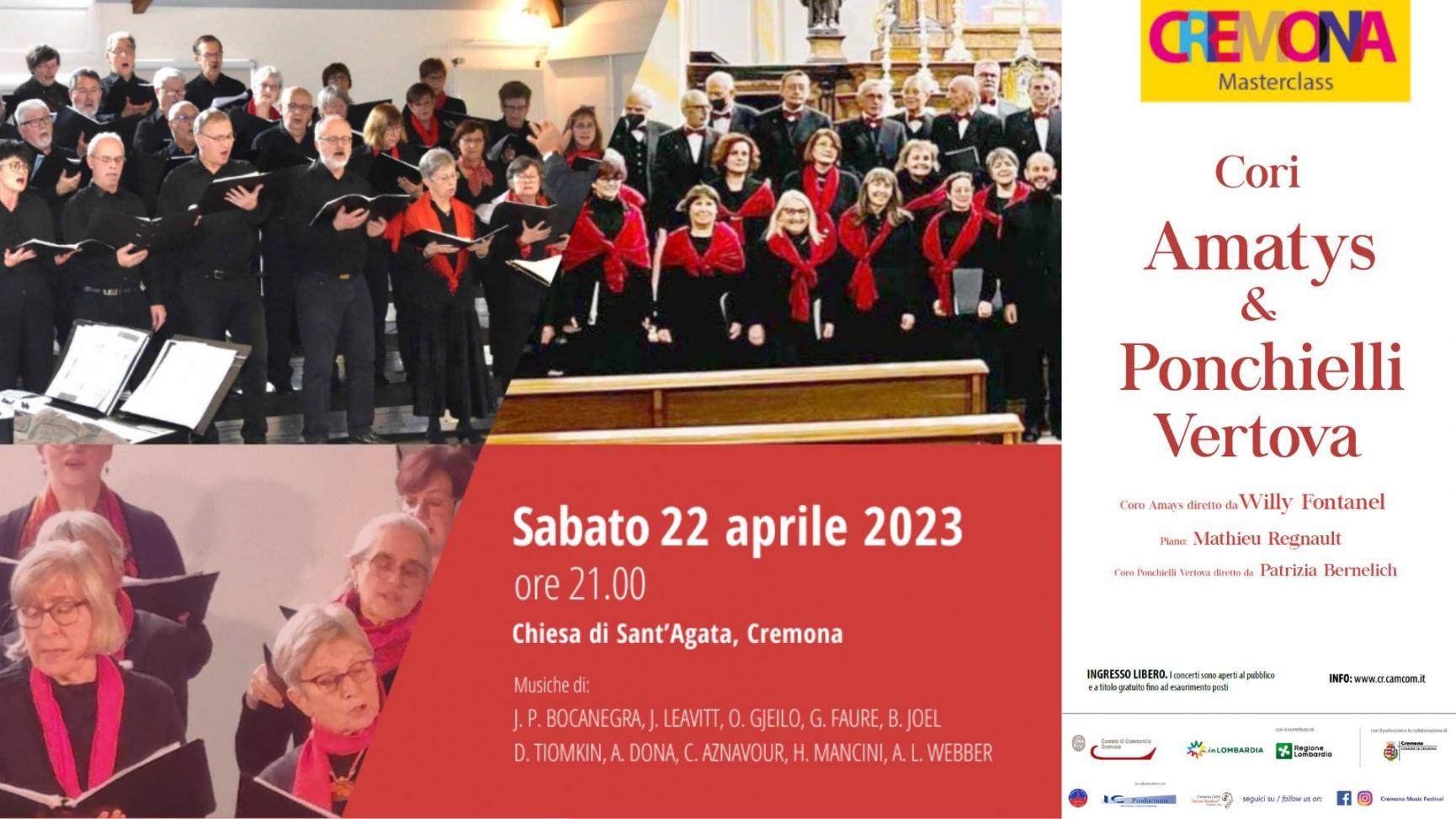 Coro Amatys e Ponchielli Vertova
