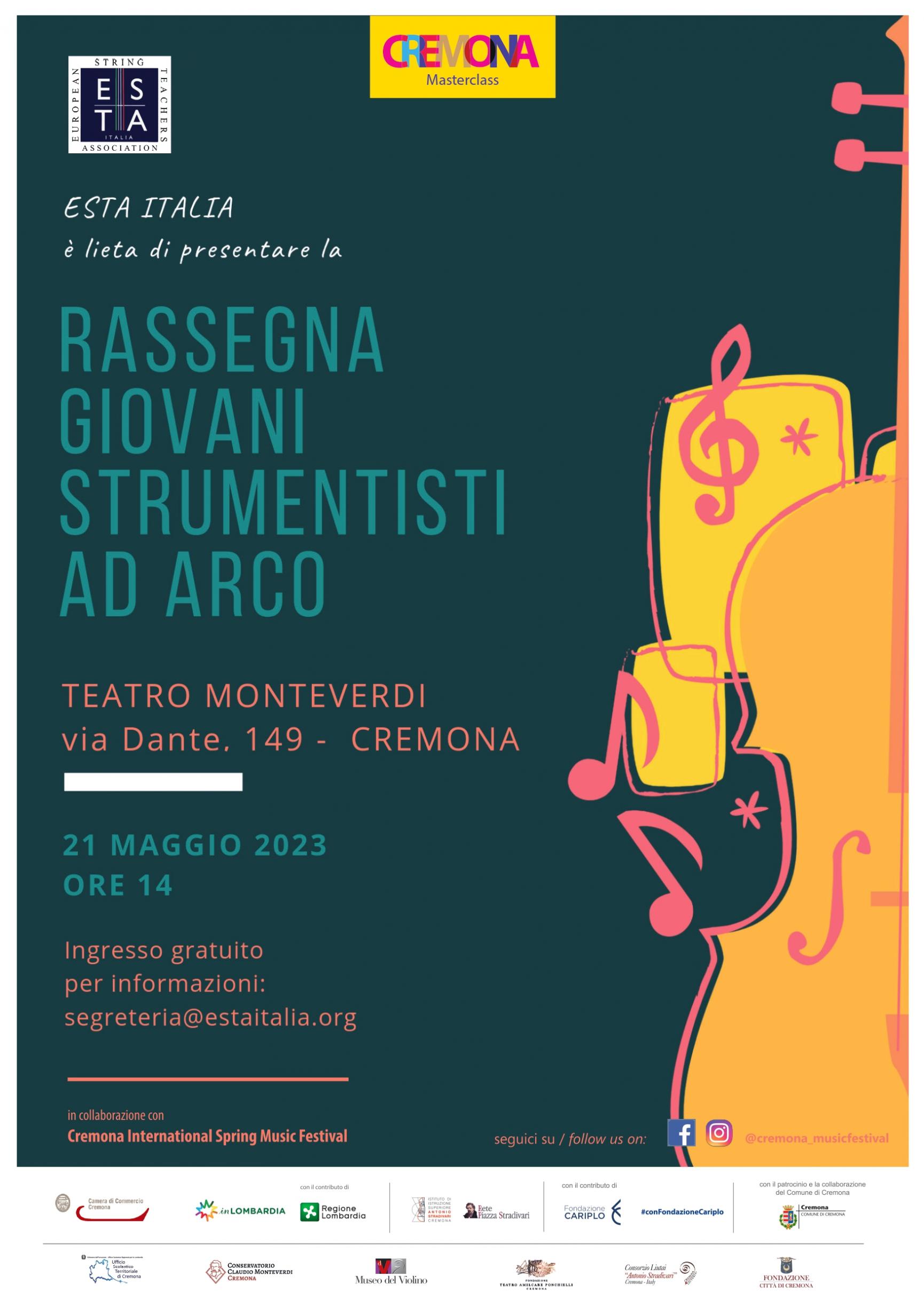 Rassegna giovani strumentisti ad arco
